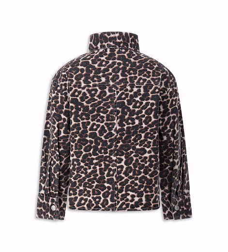 Рубашка джинсовая с анималистичным принтом от бренда Original Marines