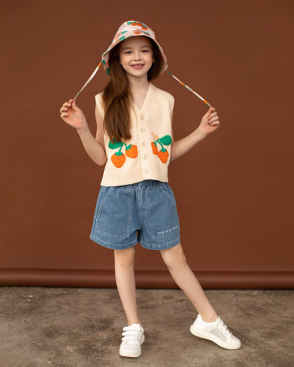 Панама STRAWBERRIES от бренда Tinycottons