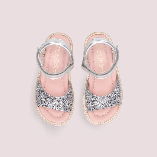 Сандалии TAYLOR TIFFANY AMI PLATA от бренда PRETTY BALLERINAS