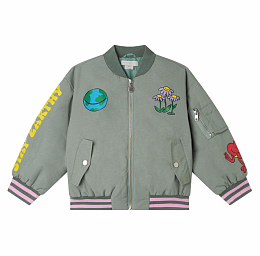 Бомбер Stay Earthy от бренда Stella McCartney kids