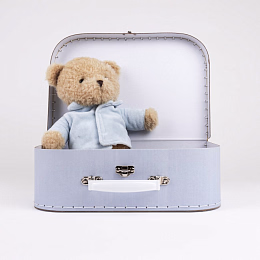 Мишка "Моррис и чемоданчик" от бренда Egmont Toys