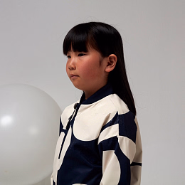 Бомбер PIG OUT True blue White cap grey от бренда Gosoaky