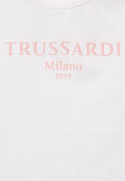 Футболка Millano 1911 от бренда Trussardi Белый Синий