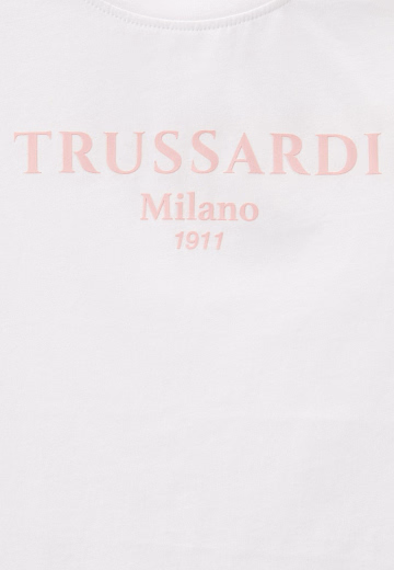 Футболка Millano 1911 от бренда Trussardi Белый Синий
