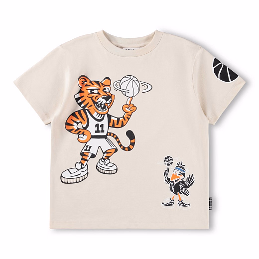 Футболка Rodney Basket Mascots от бренда MOLO Бежевый