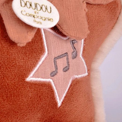 Лиса персикового цвета от бренда Doudou et Compagnie