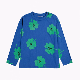 Лонгслив Lucky Clover all over от бренда Bobo Choses