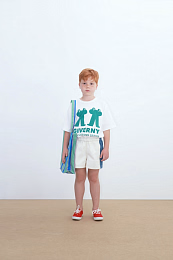 Футболка GREEN FROG от бренда Tinycottons Белый