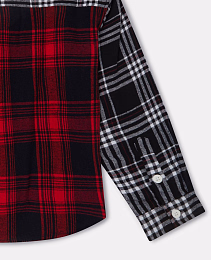 Рубашка Check Print от бренда Stella McCartney kids