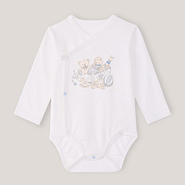 Боди кимоно 3 шт White-Blue Toys от бренда Anna Leon