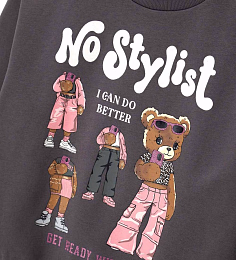 Свитшот No Stylist от бренда Original Marines