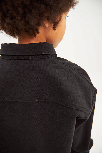 Рубашка DENIM Black от бренда Liqlo