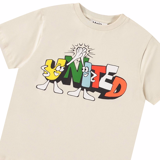 Футболка Rodney United от бренда MOLO Молочный