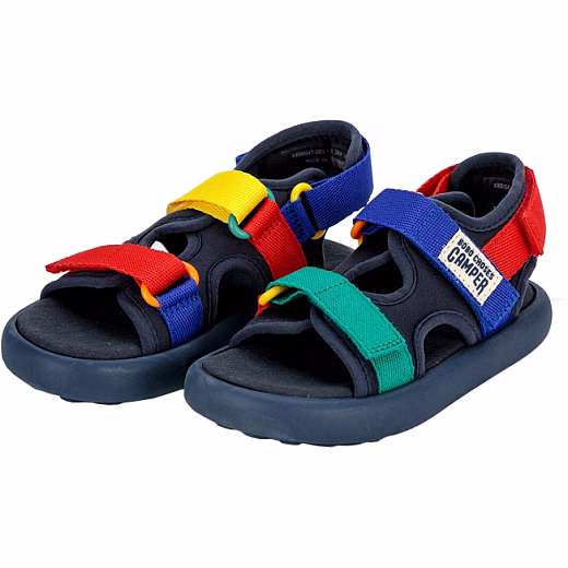 Сандалии Color Block от бренда Bobo Choses