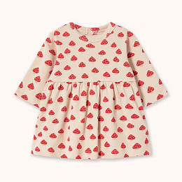 Платье Mini Mushrooms от бренда Tinycottons