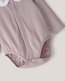 Набор боди в рубчик с воротником от бренда Anna Leon