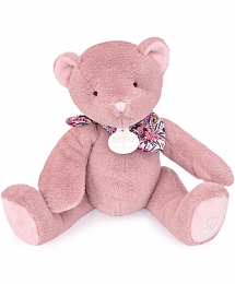 Мишка розового цвета, 25 см от бренда Doudou et Compagnie