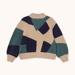 Кардиган Color Block от бренда Tinycottons