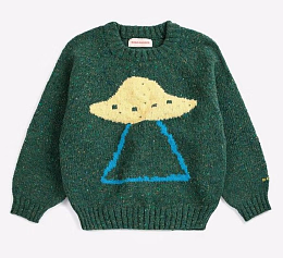 Джемпер green Pixel Abduction от бренда Bobo Choses