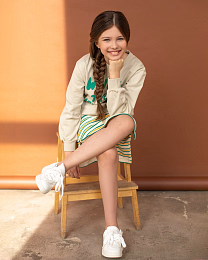 Юбка STRIPES MULTICOLOR от бренда Tinycottons