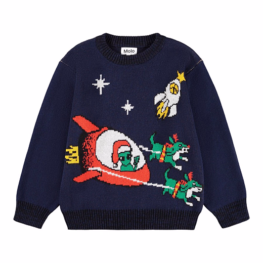 Джемпер Bello Merry Space-mas от бренда MOLO
