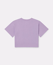 Футболка Woodland Lettering от бренда Stella McCartney kids Фиолетовый