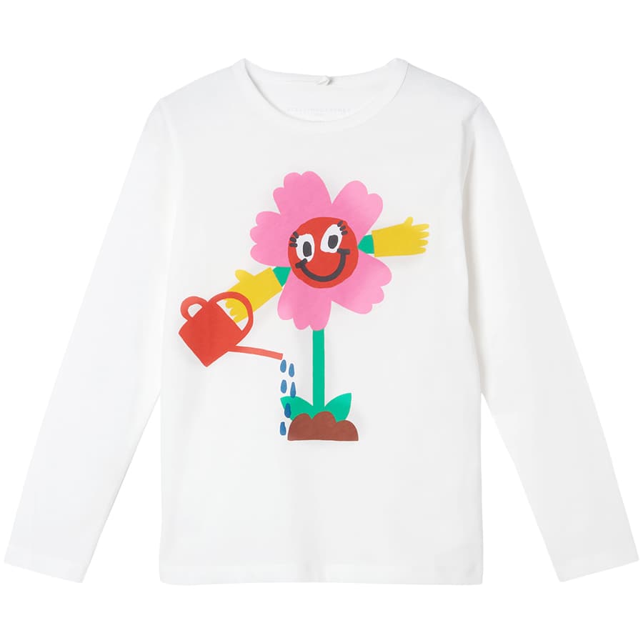 Лонгслив Watering Flower Stella McCartney kids: купить за в Москве в  интернет-магазине Babybug