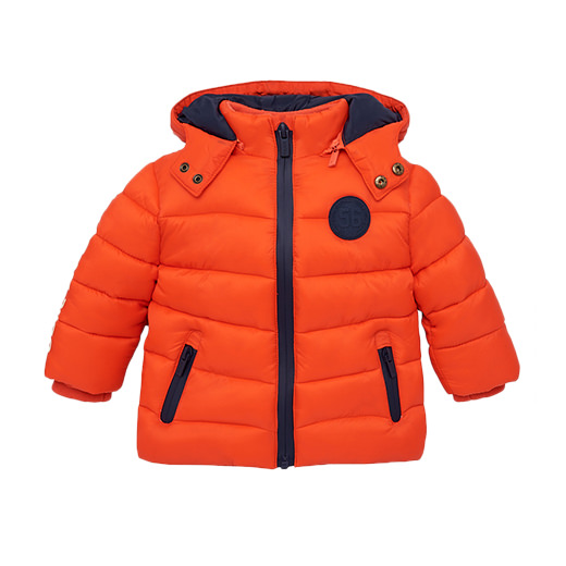 Куртка зимняя оранжевого цвета от бренда Mayoral