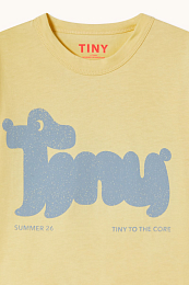 Футболка TINY-DOG от бренда Tinycottons Желтый