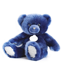 Мишка Blue с блестками от бренда Doudou et Compagnie