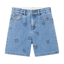 Шорты Numbers Print от бренда Stella McCartney kids