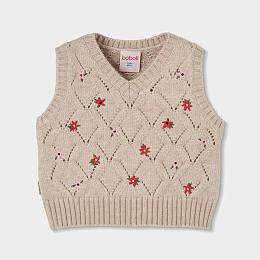 Жилетка Floral embroidery от бренда Boboli