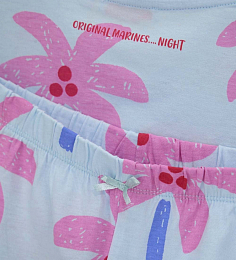 Пижама с принтом розовых пальм от бренда Original Marines