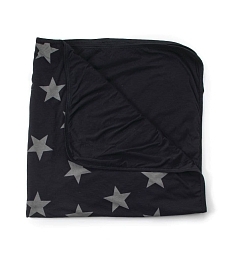 Одеяло со звездами черное size 1 от бренда NuNuNu
