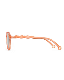Очки JUNIOR Oval Sunglasses-Breakfast Art-Fig Pink от бренда Olivio and Co