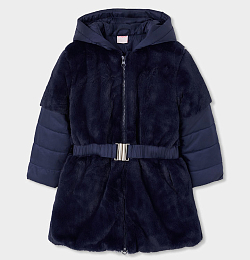 Куртка Navy меховая от бренда Boboli