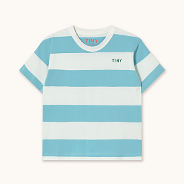 Футболка Blue stripes от бренда Tinycottons Голубой
