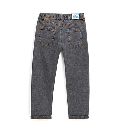 Джинсы Black с желтой строчкой от бренда Original Marines