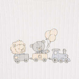 Боди Toys White-Blue-Grey 3 шт от бренда Anna Leon