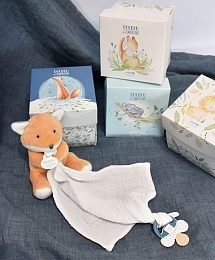 Лисичка с комфортером от бренда Doudou et Compagnie