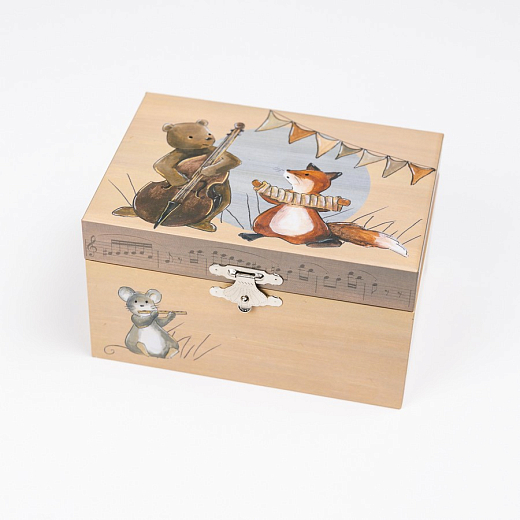 Музыкальная шкатулка "Зверята" от бренда Egmont Toys