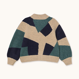 Кардиган Color Block от бренда Tinycottons