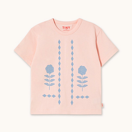 Футболка Roses and Diamonds от бренда Tinycottons Розовый