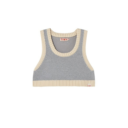 Топ Grey Lurix от бренда Tinycottons