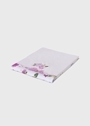 Одеяло-плед белое с цветами от бренда Mayoral
