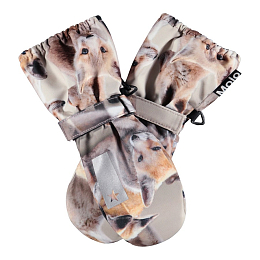 Варежки Igor Playing Foxes от бренда MOLO