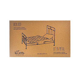 Кровать металлическая для куклы от бренда Egmont Toys