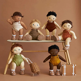 Текстильная кукла Dinkum Dolls Pumpkin от бренда Olli Ella