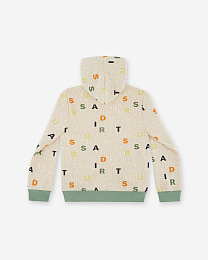 Толстовка Logo Print молочного цвета от бренда Trussardi