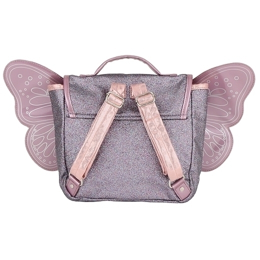Портфель Papillon mini с крылышками фиолетовый от бренда Caramel et Cie